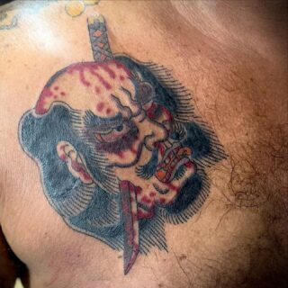 日本伝統刺青 Namakubi correction #namakubi #生首 #大阪タトゥー #東京タトゥー